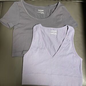 Garage cropped tops